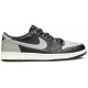 Air Jordan 1 Retro Low OG Shadow Black/Medium Grey-Sail 705329 003 AJ 1 Sneakers