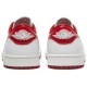 Air Jordan 1 Retro Low OG Varsity Red WHITE/VARSITY RED-WHITE 705329 101 AJ 1 Sneakers