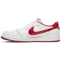 Air Jordan 1 Retro Low OG 'Varsity Red' WHITE/VARSITY RED-WHITE 705329 101 AJ 1 Sneakers