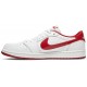 Air Jordan 1 Retro Low OG Varsity Red WHITE/VARSITY RED-WHITE 705329 101 AJ 1 Sneakers