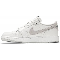 Air Jordan 1 Retro Low OG GS 'Neutral Grey' 2021 White/Neutral Grey/Particle Grey CZ0858 100 AJ 1 Sneakers