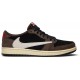 Travis Scott x Air Jordan 1 Low Mocha Black/Dark Mocha-University Red-SailCQ4277 001 AJ 1 Sneakers