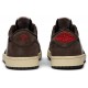 Travis Scott x Air Jordan 1 Low Mocha Black/Dark Mocha-University Red-SailCQ4277 001 AJ 1 Sneakers