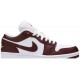 Wmns Air Jordan 1 Low Bronze Eclipse White/White/Bronze EclipseDC0774 116 AJ 1 Sneakers