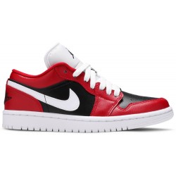 Wmns Air Jordan 1 Low 'Chicago Flip' Gym Red/White/Black DC0774 603 AJ 1 Sneakers