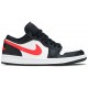 Wmns Air Jordan 1 Low Siren Red Black/Siren Red/White DC0774 004 AJ 1 Sneakers