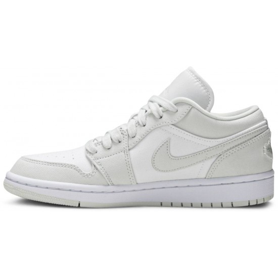 Wmns Air Jordan 1 Low Spruce Aura White/Spruce Aura/Spruce Aura CW1381 003 AJ 1 Sneakers