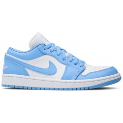 Wmns Air Jordan 1 Low 'UNC' University Blue/White AO9944 441 AJ 1 Sneakers