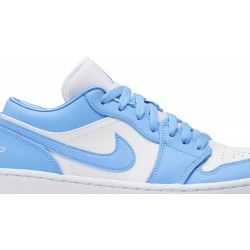 Wmns Air Jordan 1 Low 'UNC' University Blue/White AO9944 441 AJ 1 Sneakers