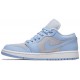 Wmns Air Jordan 1 Low University Blue Football Grey/Aluminum/White DC0774 050 AJ 1 Sneakers