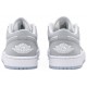 Wmns Air Jordan 1 Low White Wolf Grey White/Wolf Grey/AluminumDC0774 105 AJ 1 Sneakers