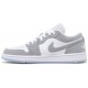 Wmns Air Jordan 1 Low White Wolf Grey White/Wolf Grey/AluminumDC0774 105 AJ 1 Sneakers