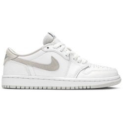 Wmns Air Jordan 1 Retro Low OG 'Neutral Grey' 2021 White/Particle Grey/Neutral Grey CZ0775 100 AJ 1 Sneakers