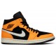 Air Jordan 1 Mid Black Cone Black/Cone-Light Bone 554724 062 AJ 1 Sneakers