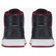 Air Jordan 1 Mid Black Red Black/White/Gym Red/Black 554724 028 AJ 1 Sneakers