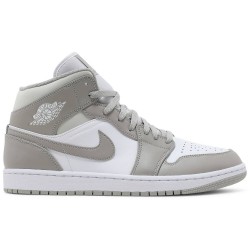 Air Jordan 1 Mid 'College Grey' College Grey/Light Bone/White554724 082 AJ 1 Sneakers