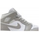 Air Jordan 1 Mid College Grey College Grey/Light Bone/White554724 082 AJ 1 Sneakers