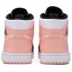 Air Jordan 1 Mid Crimson Tint White/Black/Crimson Tint554724 133 AJ 1 Sneakers