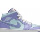 Air Jordan 1 Mid Purple Pulse Purple Pulse/Arctic Punch/Glacier Blue 554724 500 AJ 1 Sneakers