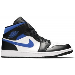 Air Jordan 1 Mid 'Racer Blue' White/Black/Racer Blue554724 140 AJ 1 Sneakers