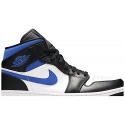 Air Jordan 1 Mid 'Racer Blue' White/Black/Racer Blue554724 140 AJ 1 Sneakers