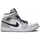 Air Jordan 1 Mid Smoke Grey Light Smoke Grey/Black/White554724 092 AJ 1 Sneakers