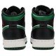 Air Jordan 1 Mid GS Black Pine Green Black/White/Gym Red/Pine Green 554725 067 AJ 1 Sneakers