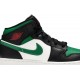 Air Jordan 1 Mid GS Black Pine Green Black/White/Gym Red/Pine Green 554725 067 AJ 1 Sneakers