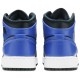 Air Jordan 1 Mid GS Hyper Royal Black/Hyper Royal/White 554725 077 AJ 1 Sneakers