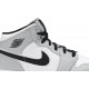 Air Jordan 1 Mid GS Light Smoke Grey Light Smoke Grey/Black/White 554725 092 AJ 1 Sneakers