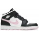 Air Jordan 1 Mid GS White Light Arctic Pink White/Light Arctic Pink/Black 555112 103 AJ 1 Sneakers