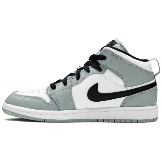 Air Jordan 1 Mid PS Light Smoke Grey Light Smoke Grey/Black/White 640734 092 AJ 1 Sneakers