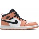 Air Jordan 1 Mid PS Pink Quartz Pink Quartz/Dark Smoke Grey/White 640737 603 AJ 1 Sneakers