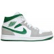 Air Jordan 1 Mid SE Grey Pine Green White/Light Smoke Grey/Pine GreenDC7294 103 AJ 1 Sneakers