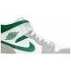 Air Jordan 1 Mid SE Grey Pine Green White/Light Smoke Grey/Pine GreenDC7294 103 AJ 1 Sneakers