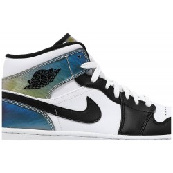 Air Jordan 1 Mid SE 'Heat Reactive - Color Change' White/Black DM7802 100 AJ 1 Sneakers