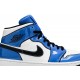 Air Jordan 1 Mid SE Signal Blue Signal Blue/White/Black DD6834 402 AJ 1 Sneakers