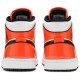 Air Jordan 1 Mid SE Turf Orange Turf Orange/Black/White DD6834 802 AJ 1 Sneakers