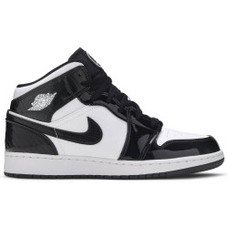 Air Jordan 1 Mid SE GS 'All Star 2021' Black/White/Black DD2192 001 AJ 1 Sneakers