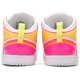 Air Jordan 1 Mid SE TD Edge Glow White/Hyper Crimson/Pink Blast CV4613 100 AJ 1 Sneakers