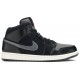 Air Jordan 1 Retro Mid SE Winterized Black/Gym Red-Dark Grey-White 852542 001 AJ 1 Sneakers