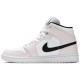 Wmns Air Jordan 1 Mid Barely Rose Barely Rose/White/BlackBQ6472 500 AJ 1 Sneakers