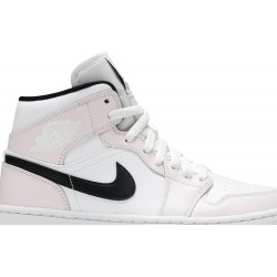 Wmns Air Jordan 1 Mid 'Barely Rose' Barely Rose/White/BlackBQ6472 500 AJ 1 Sneakers