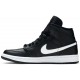 Wmns Air Jordan 1 Mid Black White Black/White BQ6472 011 AJ 1 Sneakers