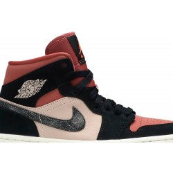 Wmns Air Jordan 1 Mid 'Canyon Rust' Particle Beige/Black/Canyon Rust/Sail BQ6472 202 AJ 1 Sneakers