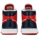 Wmns Air Jordan 1 Mid Champ Colors Midnight Navy/University Red DJ5984 400 AJ 1 Sneakers