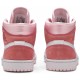 Wmns Air Jordan 1 Mid Digital Pink Digital Pink/White/Pink Foam/Sail CW5379 600 AJ 1 Sneakers