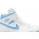 Wmns Air Jordan 1 Mid UNC White/Carolina Blue BQ6472 114 AJ 1 Sneakers