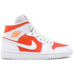 Wmns Air Jordan 1 Mid SE 'Bright Citrus' Orange CZ0774 800 AJ 1 Sneakers