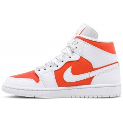 Wmns Air Jordan 1 Mid SE 'Bright Citrus' Orange CZ0774 800 AJ 1 Sneakers